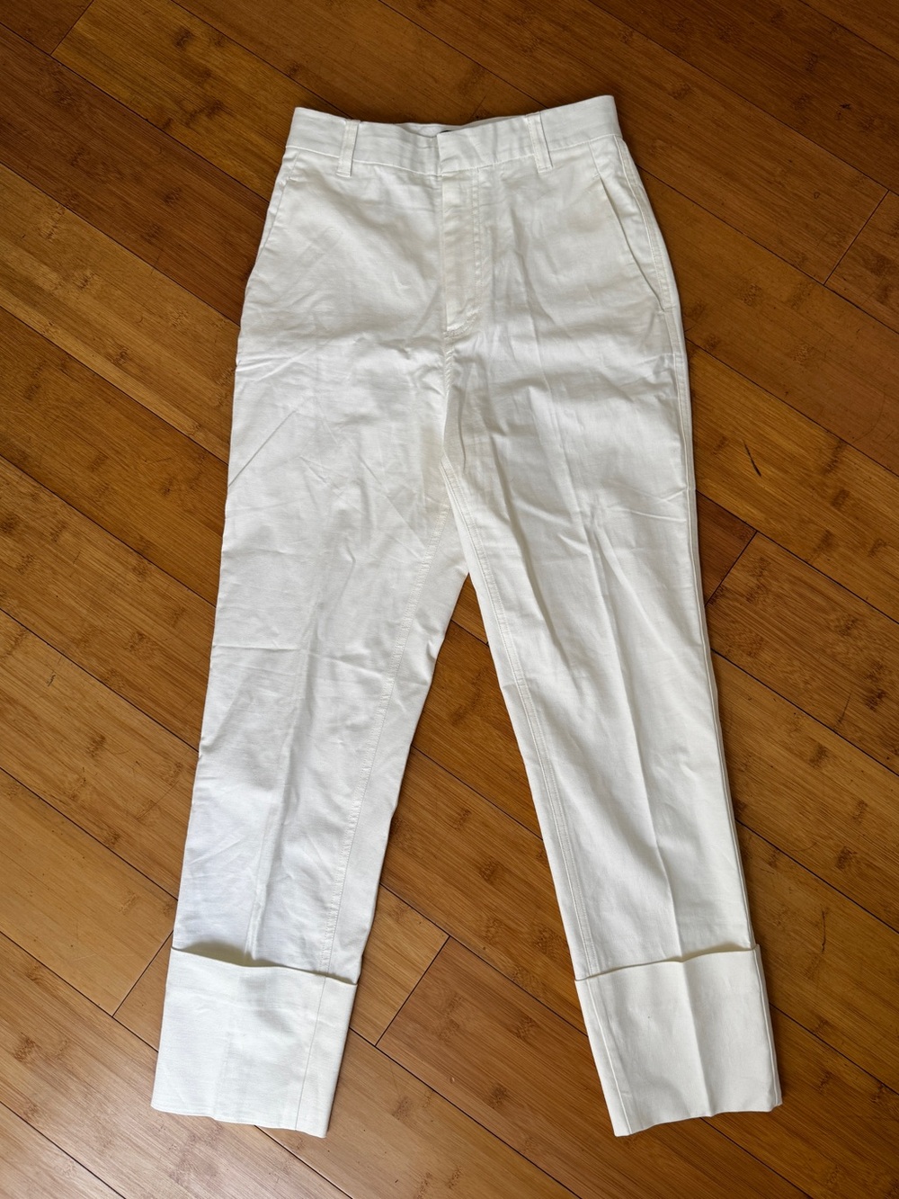 The SCRIPT Claudia High Waist Cuffed Skinny Leg Pants